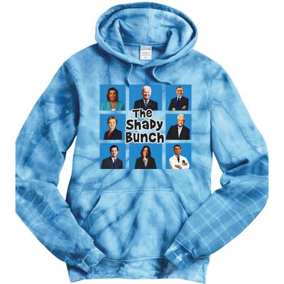 The Shady Bunch Funny Anti Joe Tie Dye Hoodie