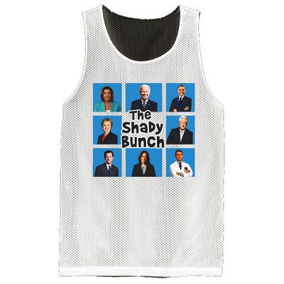 The Shady Bunch Funny Anti Joe Mesh Reversible Basketball Jersey Tank