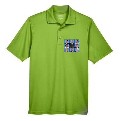 The Shady Bunch Funny Past Presidents Men's Origin Performance Pique Polo