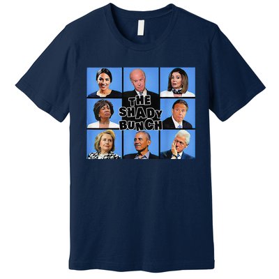 The Shady Bunch Funny Past Presidents Premium T-Shirt