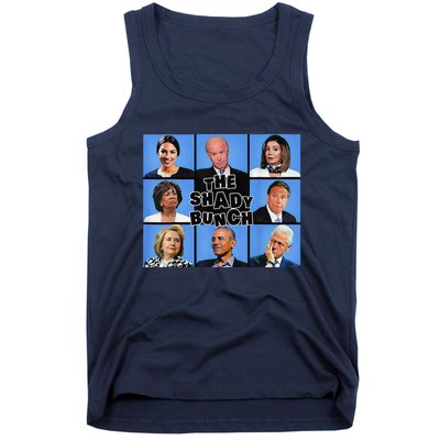 The Shady Bunch Funny Past Presidents Tank Top