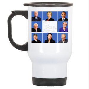 The Shady Bunch Funny Anti Joe Stainless Steel Travel Mug