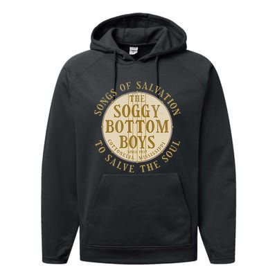 The Soggy Bottom Cottonelia Mississippi 1937 Performance Fleece Hoodie