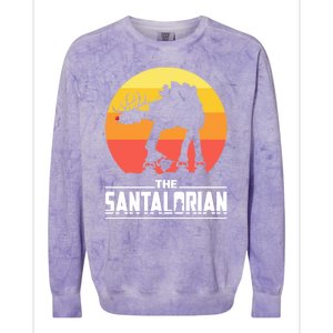 The Santalorian Christmas Rudolph The Red Nose Reindeer Colorblast Crewneck Sweatshirt