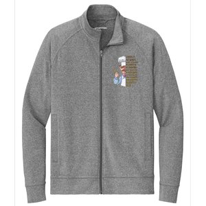 The Swedish Chef I Dont Always Herdy Dur Mur Stretch Full-Zip Cadet Jacket