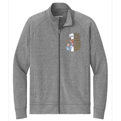 The Swedish Chef I Dont Always Herdy Dur Mur Stretch Full-Zip Cadet Jacket