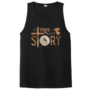 True Story Christmas Nativity Jesus Christian PosiCharge Competitor Tank