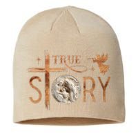 True Story Christmas Nativity Jesus Christian Sustainable Beanie