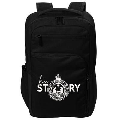 True Story Christmas Nativity Jesus Christian Christmas Impact Tech Backpack