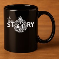 True Story Christmas Nativity Jesus Christian Christmas 11oz C Handle Ceramic Mug