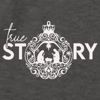 True Story Christmas Nativity Jesus Christian Christmas Vector Backpack