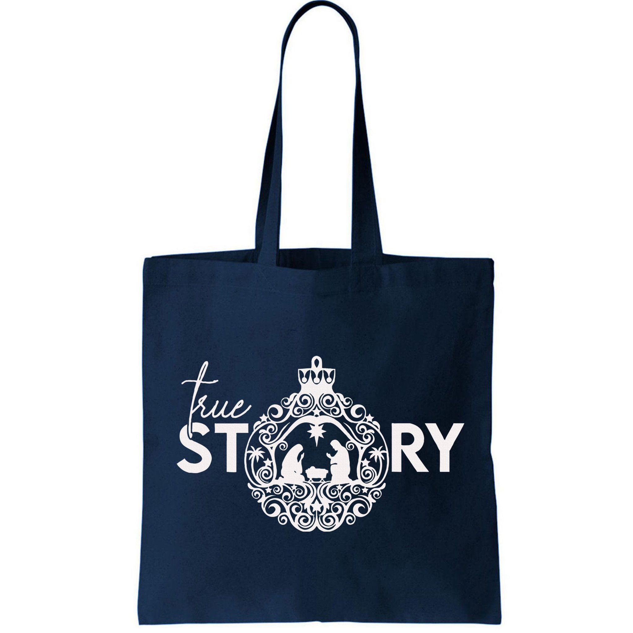 True Story Christmas Nativity Jesus Christian Christmas Bag