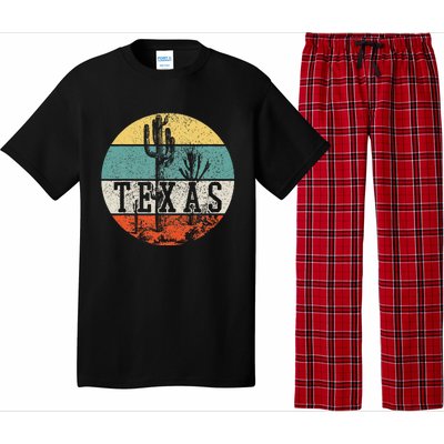 Texas State Country Retro Vintage Pajama Set