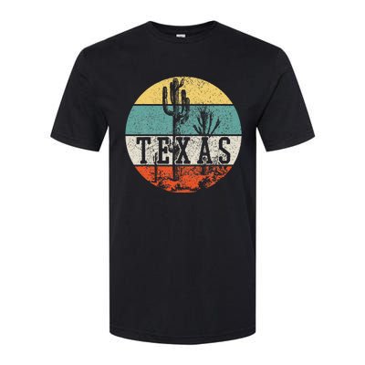 Texas State Country Retro Vintage Softstyle CVC T-Shirt