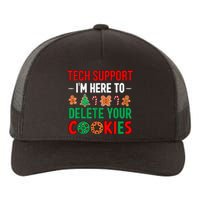 Tech Support Christmas Cookies Women Funny Christmas Yupoong Adult 5-Panel Trucker Hat