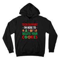 Tech Support Christmas Cookies Women Funny Christmas Hoodie