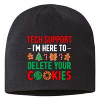 Tech Support Christmas Cookies Women Funny Christmas Sustainable Beanie