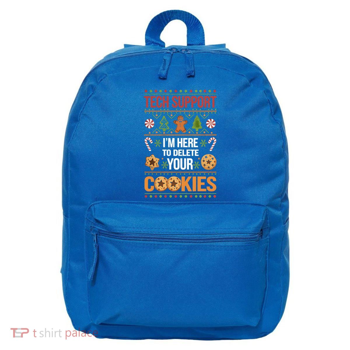 Tech Support Christmas Cookies Funny Christmas Gift 16 in Basic Backpack