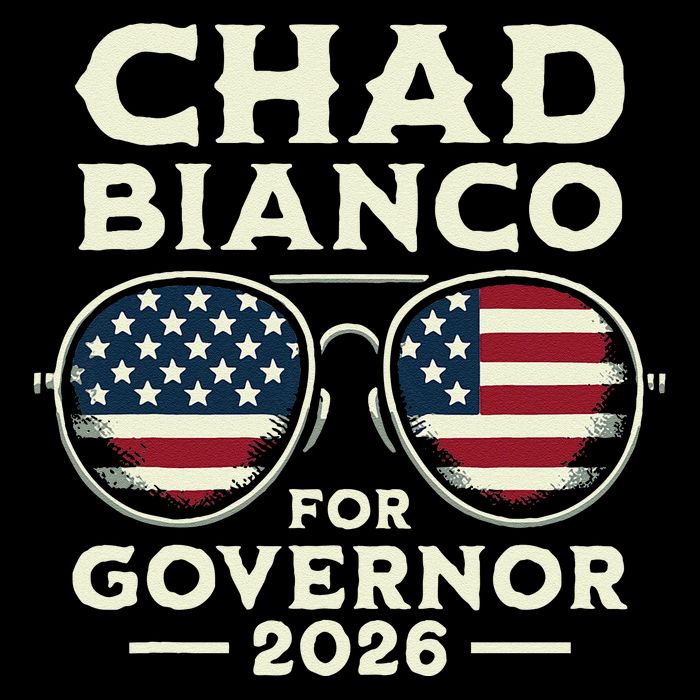 The Sheriff Chad Bianco For Governor 2026 .Png Sustainable Bucket Hat