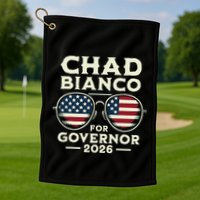 The Sheriff Chad Bianco For Governor 2026 .Png Golf Towel