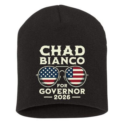 The Sheriff Chad Bianco For Governor 2026 .Png Short Acrylic Beanie
