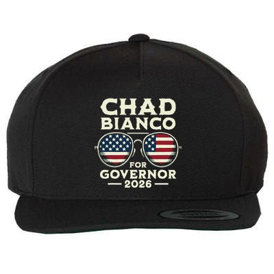 The Sheriff Chad Bianco For Governor 2026 .Png Wool Snapback Cap