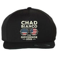 The Sheriff Chad Bianco For Governor 2026 .Png Wool Snapback Cap