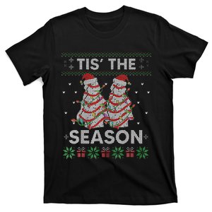 The Season Christmas Tree Cakes Debbie Becky Xmas Pyjama T-Shirt