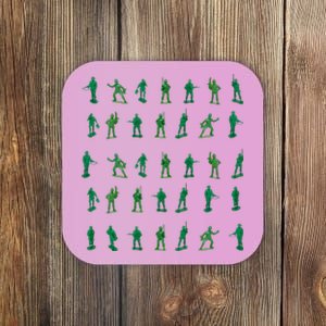 Toy Soldiers Cute Little Lovers Coaster