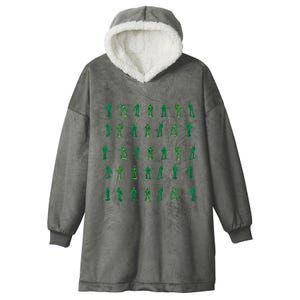 Toy Soldiers Cute Little Lovers Hooded Wearable Blanket