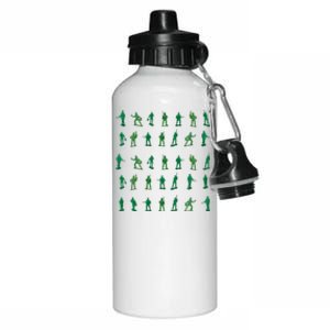 Toy Soldiers Cute Little Lovers Aluminum Water Bottle