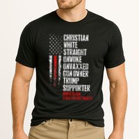 Trump Supporter Christian White Straight Unwoke Unvaxxed Performance Shirt