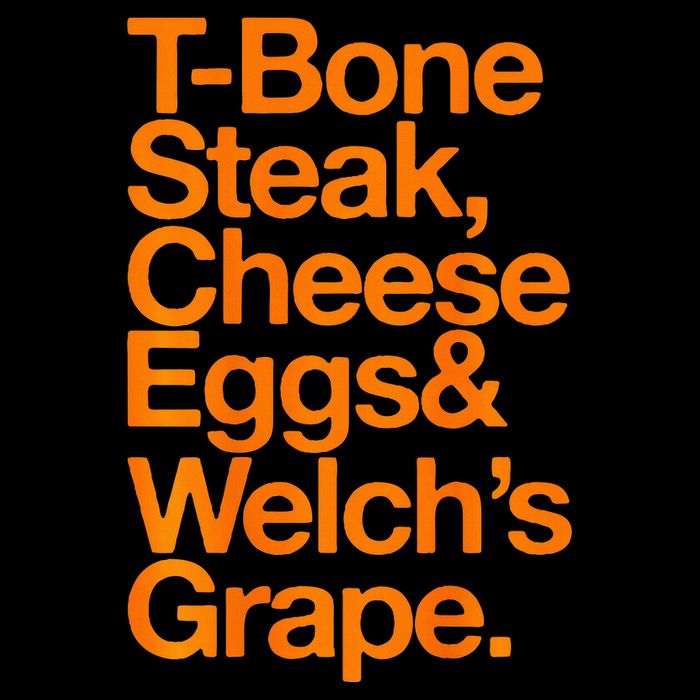 Tbone Steak Cheese Eggs And WelchS Grape Funny Impact Tech Backpack