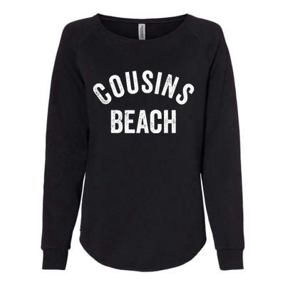 The Summer Cousins Beach I Turned Pretty College Letters Womens California Wash Sweatshirt