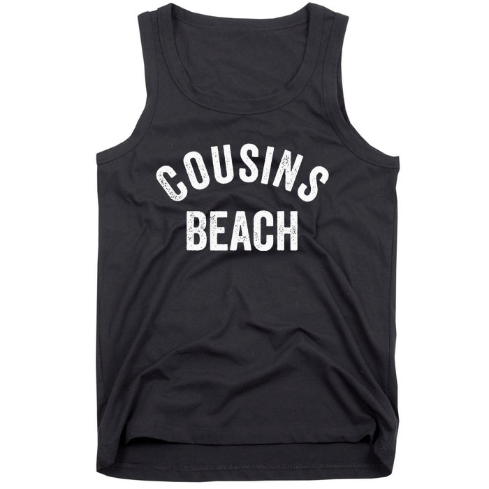 The Summer Cousins Beach I Turned Pretty College Letters Tank Top