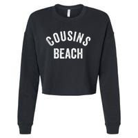 The Summer Cousins Beach I Turned Pretty College Letters Cropped Pullover Crew