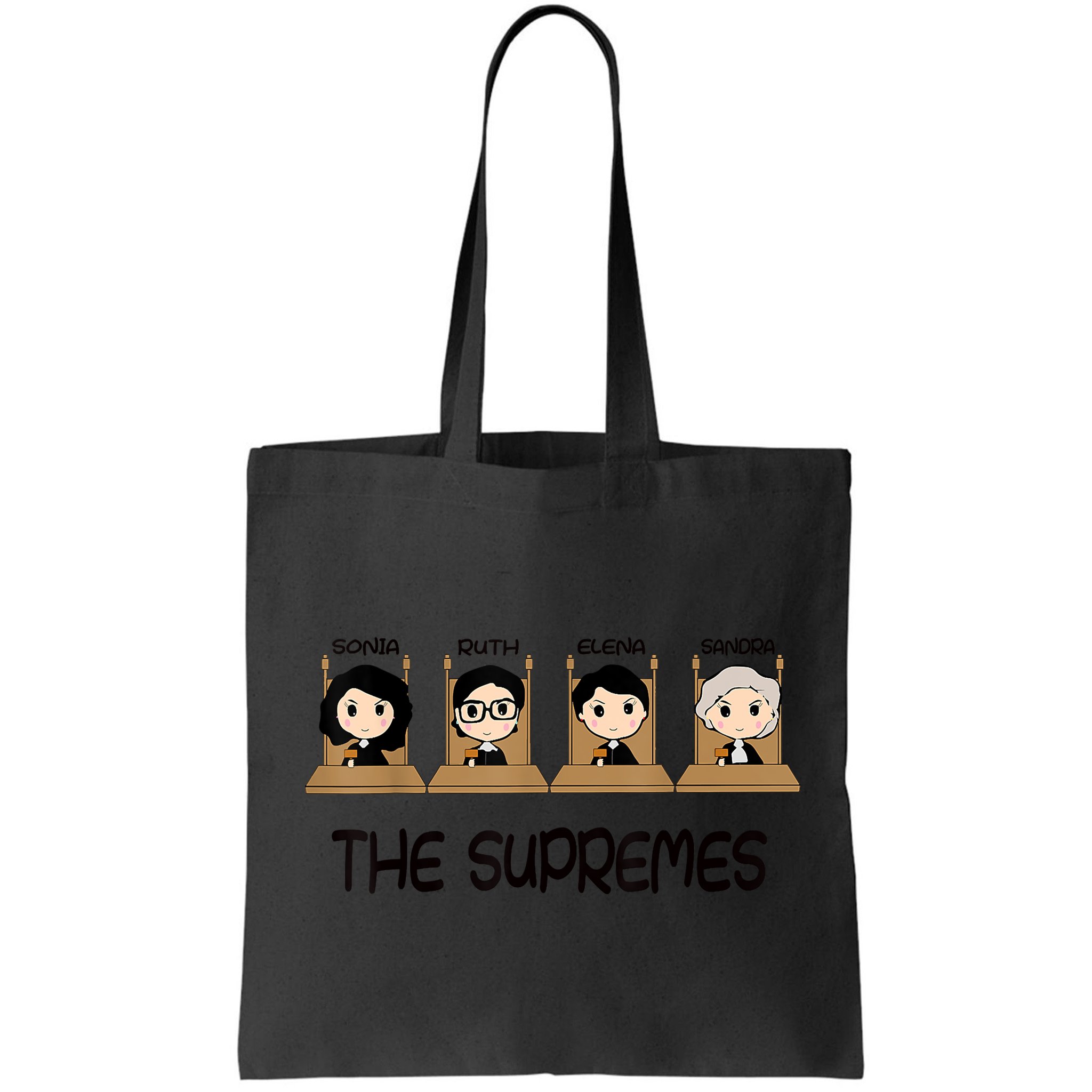 The Supreme Court Cute RBG Sonia Sotomayor Elena Kagan Sandra Lover Bag