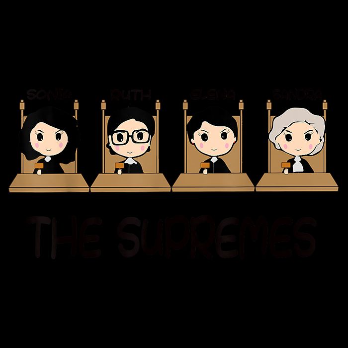 The Supreme Court Cute RBG Sonia Sotomayor Elena Kagan Sandra Lover Bag