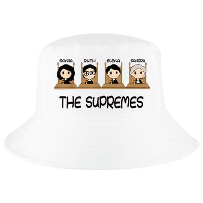 The Supreme Court Cute RBG Sonia Sotomayor Elena Kagan Sandra Lover Cool Comfort Performance Bucket Hat