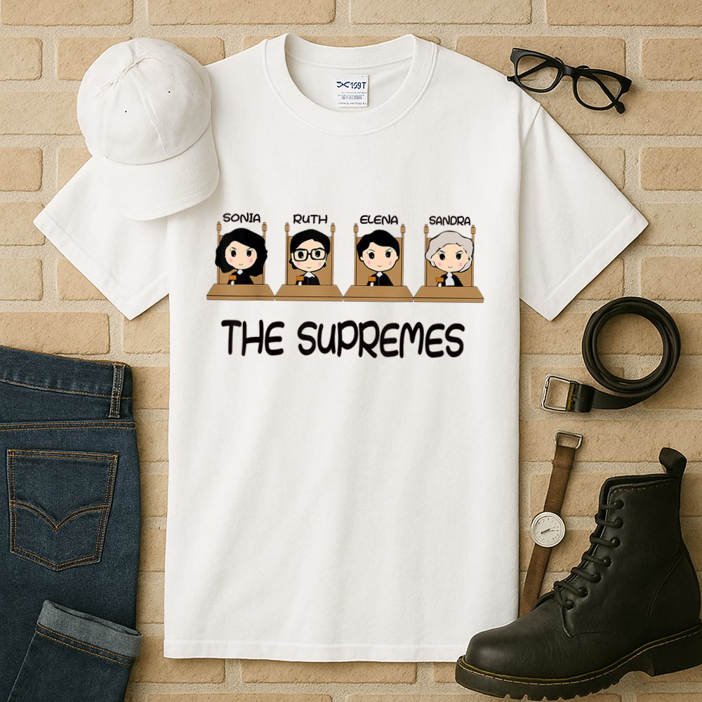 The Supreme Court Cute RBG Sonia Sotomayor Elena Kagan Sandra Lover Tall T-Shirt