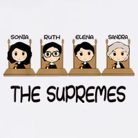 The Supreme Court Cute RBG Sonia Sotomayor Elena Kagan Sandra Lover Tall T-Shirt