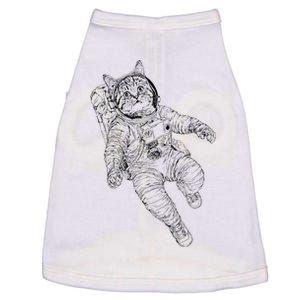 Tabby Space Cat Astronaut Kitty Graphic Doggie Tank