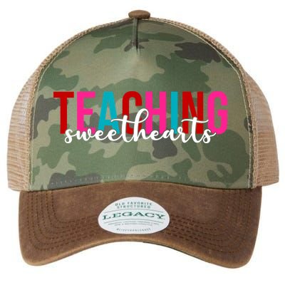 Teaching Sweethearts Colorful Teacher Legacy Tie Dye Trucker Hat