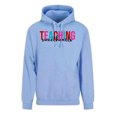 Teaching Sweethearts Colorful Teacher Unisex Surf Hoodie