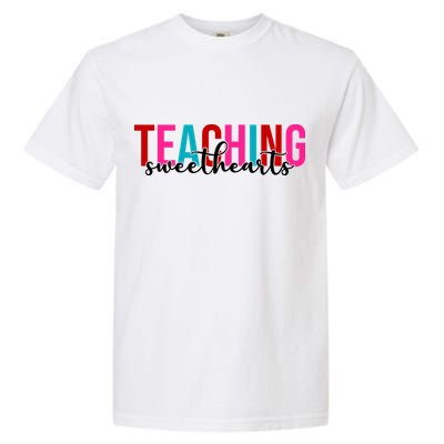 Teaching Sweethearts Colorful Teacher Garment-Dyed Heavyweight T-Shirt