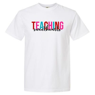 Teaching Sweethearts Colorful Teacher Garment-Dyed Heavyweight T-Shirt