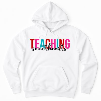 Teaching Sweethearts Colorful Teacher Hoodie