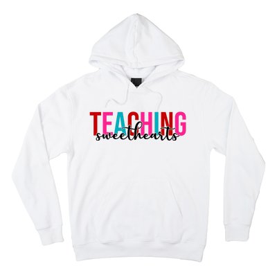 Teaching Sweethearts Colorful Teacher Hoodie