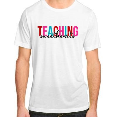 Teaching Sweethearts Colorful Teacher Adult ChromaSoft Performance T-Shirt