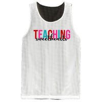 Teaching Sweethearts Colorful Teacher Mesh Reversible Basketball Jersey Tank